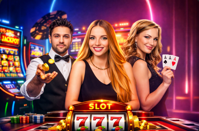 Cassino ao vivo da yyslot com dealers reais